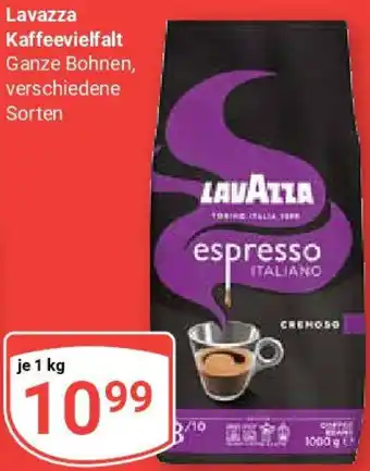 Globus Lavazza Kaffeevielfalt Angebot