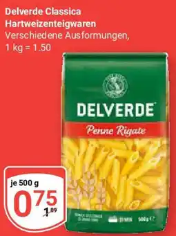 Globus Delverde Classica Hartweizenteigwaren Angebot