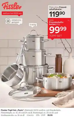 XXXLutz Fissler Topf-Set „Paris" Angebot