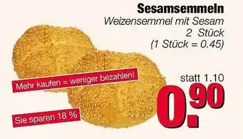 Edeka Scherer Sesamsemmeln Angebot