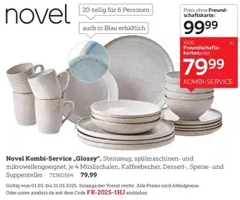 XXXLutz Novel Kombi-Service „Glossy" Angebot