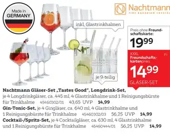 XXXLutz Nachtmann Gläser-Set „Tastes Good", Longdrink-Set Angebot