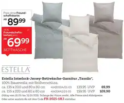 XXXLutz Estella Interlock-Jersey-Bettwäsche-Garnitur „Tassilo" Angebot