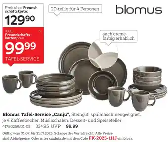 XXXLutz Blomus Tafel-Service „Canju" Angebot