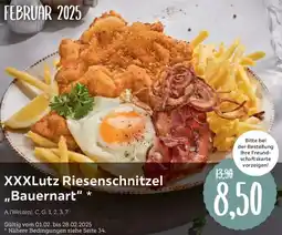 XXXLutz XXXLutz Riesenschnitzel „Bauernart" Angebot