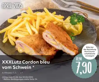 XXXLutz XXXLutz Cordon bleu vom Schwein Angebot