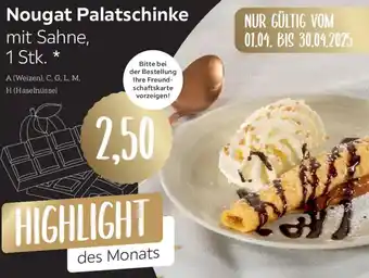 XXXLutz Nougat Palatschinke Angebot