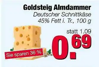 Edeka Scherer Goldsteig Almdammer Angebot