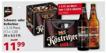 Multi Markt Köstritzer Schwarz Oder Kellerbier Angebot