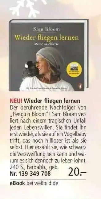 Weltbild Sam Bloom - Wieder Fliegen Lernen Angebot