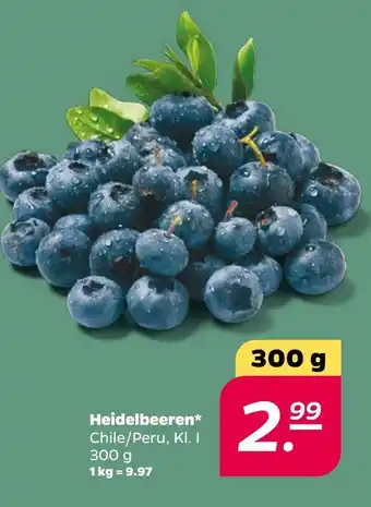 NETTO Heidelbeeren Angebot