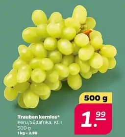 NETTO Trauben kernlos Angebot