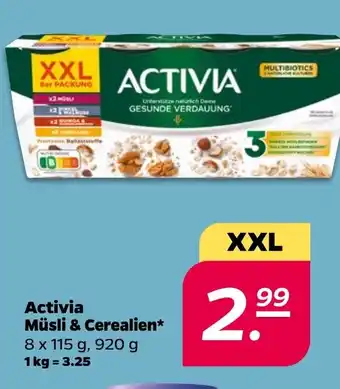 NETTO Activia Müsli & Cerealien Angebot