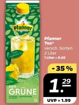 NETTO Pfanner Tee Angebot