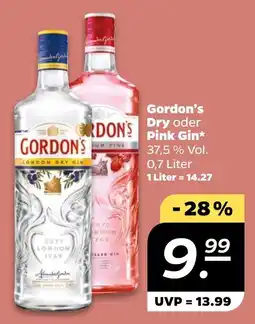 NETTO Gordon's Dry oder Pink Gin Angebot