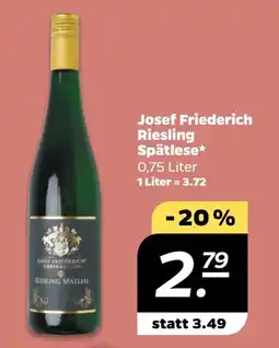 NETTO Josef Friederich Riesling Spätlese Angebot