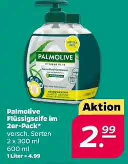 NETTO Palmolive Flüssigseife im 2er-Pack Angebot