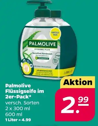 NETTO Palmolive Flüssigseife im 2er-Pack Angebot