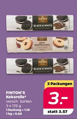 NETTO FINTON'S Keksrolle Angebot