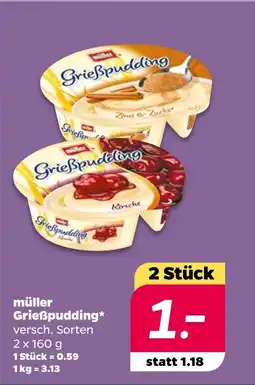 NETTO müller Grießpudding Angebot