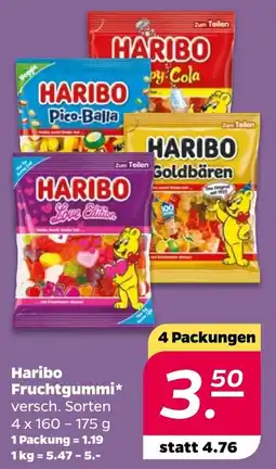 NETTO Haribo Fruchtgummi Angebot