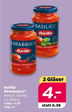 NETTO Barilla Pastasauce Angebot