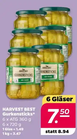 NETTO HARVEST BEST Gurkensticks Angebot