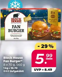 NETTO Block House Fan Block House Fan Burger* Angebot