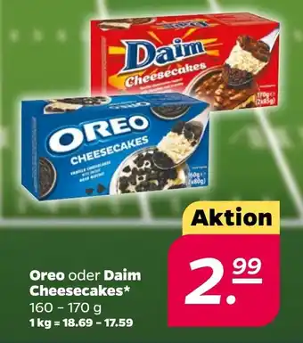 NETTO Oreo oder Daim Cheesecakes Angebot