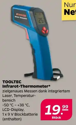 NETTO TOOLTEC Infrarot-Thermometer Angebot