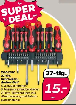 NETTO TOOLTEC 37-tlg. Schrauben- dreher-Set Angebot