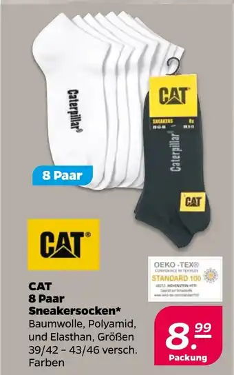 NETTO CAT 8 Paar Sneakersocken Angebot