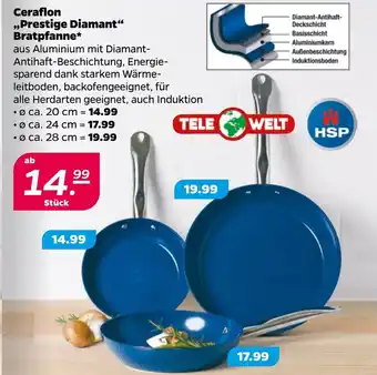 NETTO Ceraflon ,,Prestige Diamant" Bratpfanne Angebot