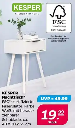 NETTO KESPER Nachttisch Angebot