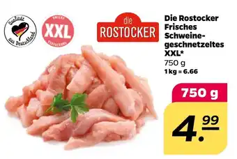 NETTO ROSTOCKER Die Rostocker Frisches Schweine- geschnetzeltes XXL Angebot