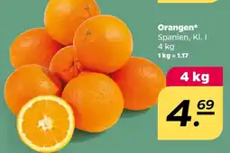 NETTO Orangen Angebot