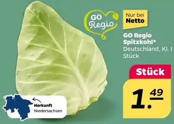 NETTO GO Regio Spitzkohl Angebot