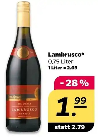 NETTO Lambrusco Angebot