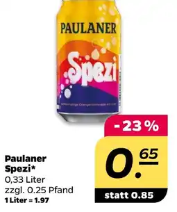 NETTO Paulaner Spezi Angebot