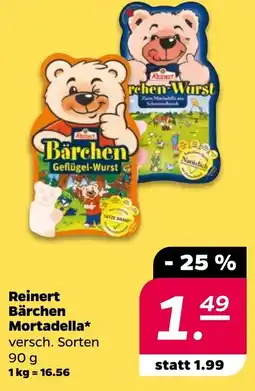 NETTO Reinert Bärchen Mortadella Angebot