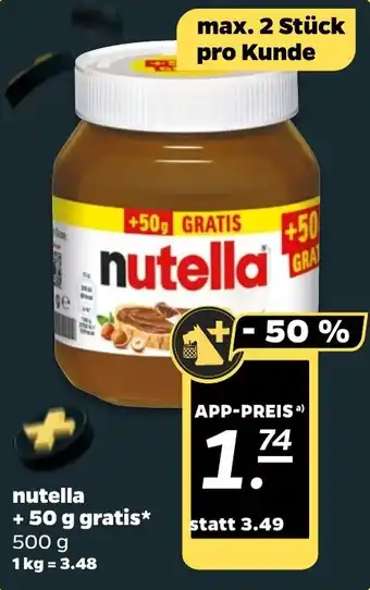 NETTO nutella Angebot