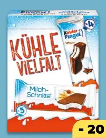 NETTO Ferrero Kinder Kühle Vielfalt Angebot