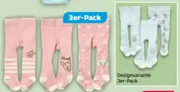 NETTO Disney Baby-Strumpfhose Dumbo 3er-Pack Angebot