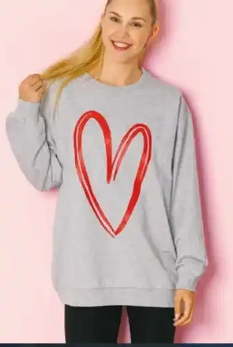 NETTO Mädchen Herz-Sweatshirt Angebot