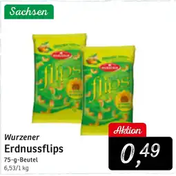 KONSUM Wurzener Erdnussflips Angebot