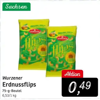 KONSUM Wurzener Erdnussflips Angebot