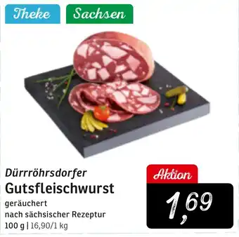 KONSUM Dürrröhrsdorfer Gutsfleischwurst Angebot