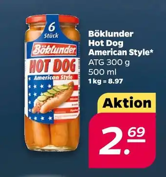 NETTO Böklunder hot dog american style Angebot