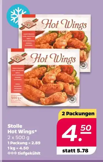 NETTO Stolle hot wings Angebot