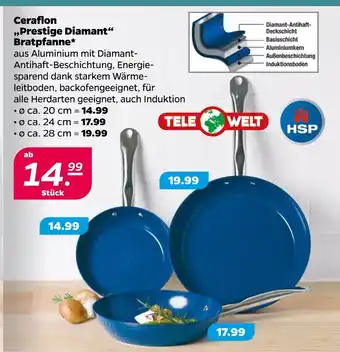 NETTO Ceraflon „prestige diamant“ bratpfanne Angebot